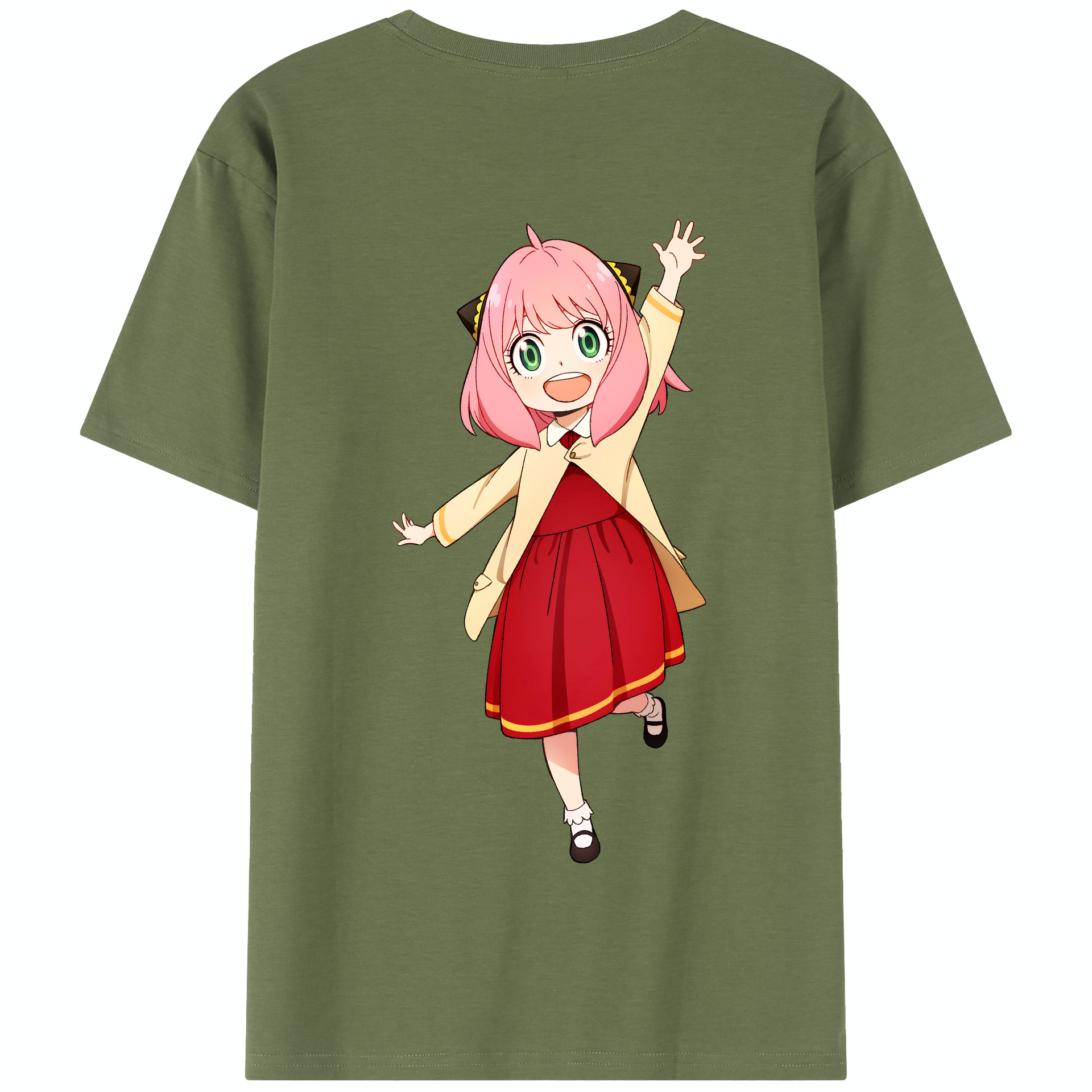 （画像用） SPY×FAMILY间谍家家酒 綿100％半袖Tシャツ（背面プリント）